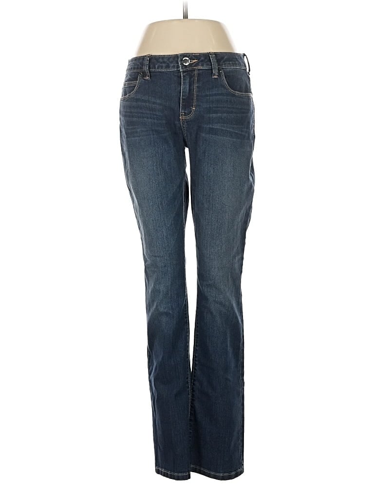 Pre-owned Jennifer Lopez Jeans In Blue