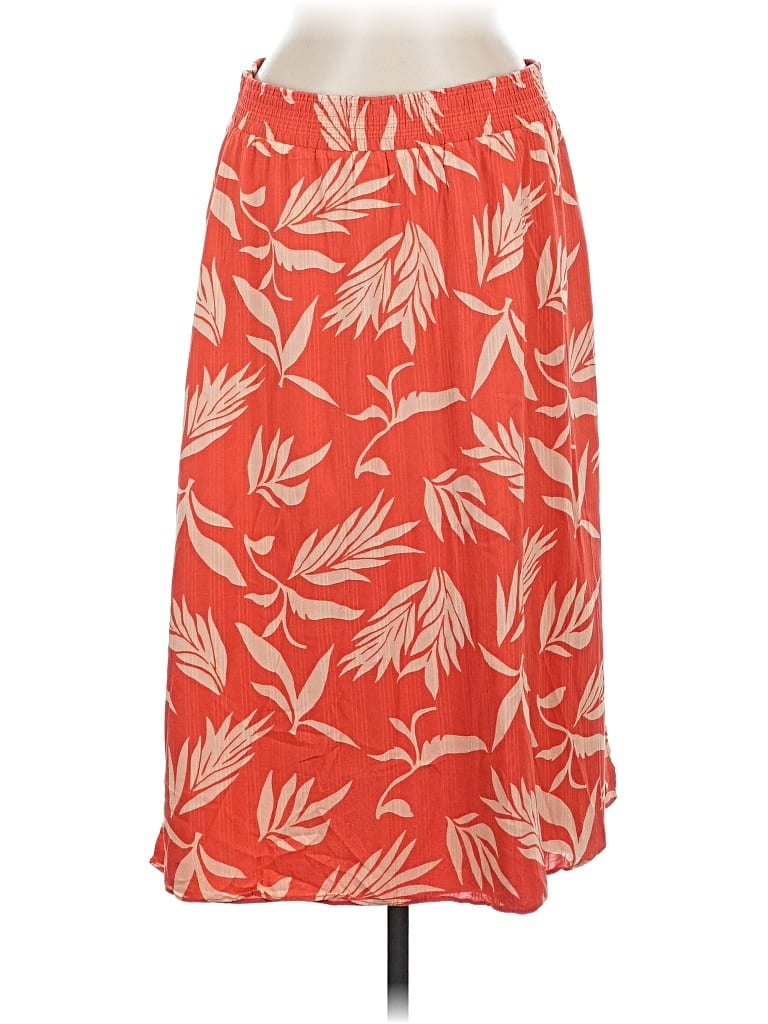 Pre-owned Ann Taylor Loft Casual Skirt In Red