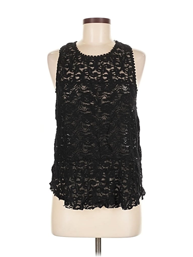Pre-owned American Eagle Outfitters Sleeveless Blouse In Black