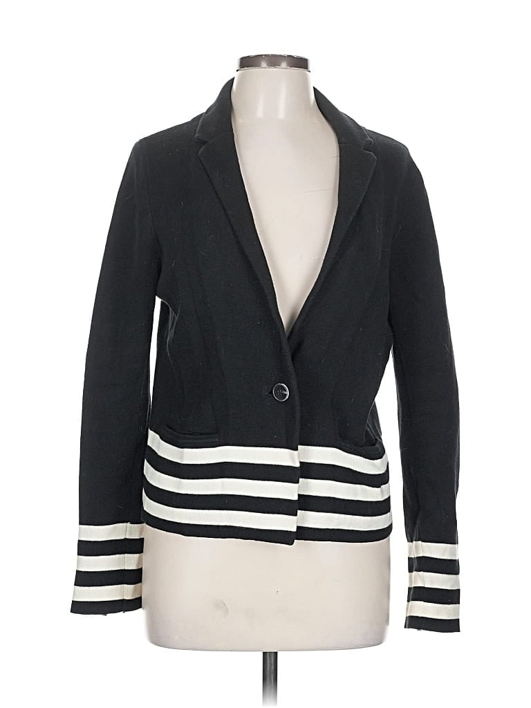Pre-owned Ann Taylor Loft Blazer Jacket In Black