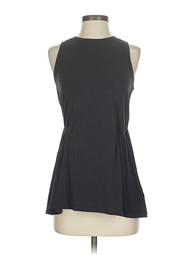 Pre-owned Athleta Sleeveless T-shirt In Gray