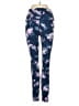 Lululemon Athletica Floral Blue Purple Casual Pants Size 4 - photo 1