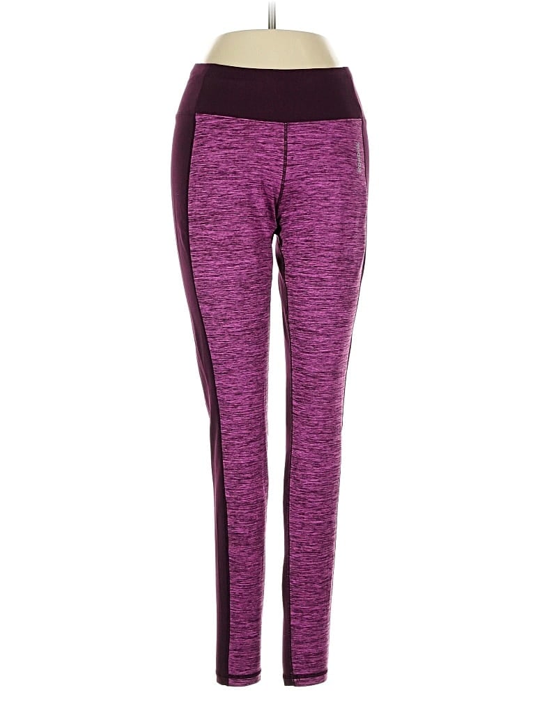 Pre-owned Reebok Active Pants In Purple