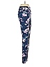 Lululemon Athletica Floral Blue Purple Casual Pants Size 4 - photo 4