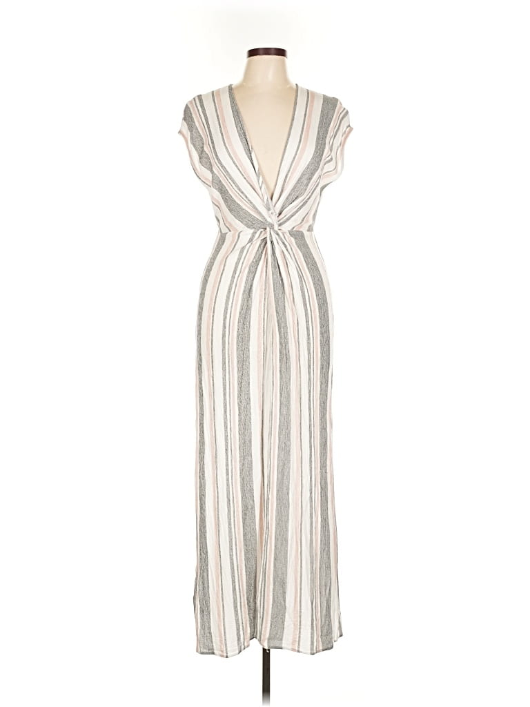 Pre-owned Lulus Casual Dress In White