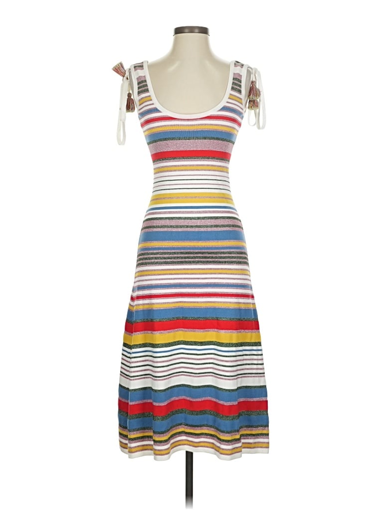 Pre-owned Veronica Beard Casual Dress In Gray