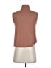 Babaton Brown Sleeveless Blouse Size XS - photo 2