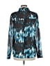 Derek Lam 100% Polyester Print Blue Long Sleeve Blouse Size M - photo 2