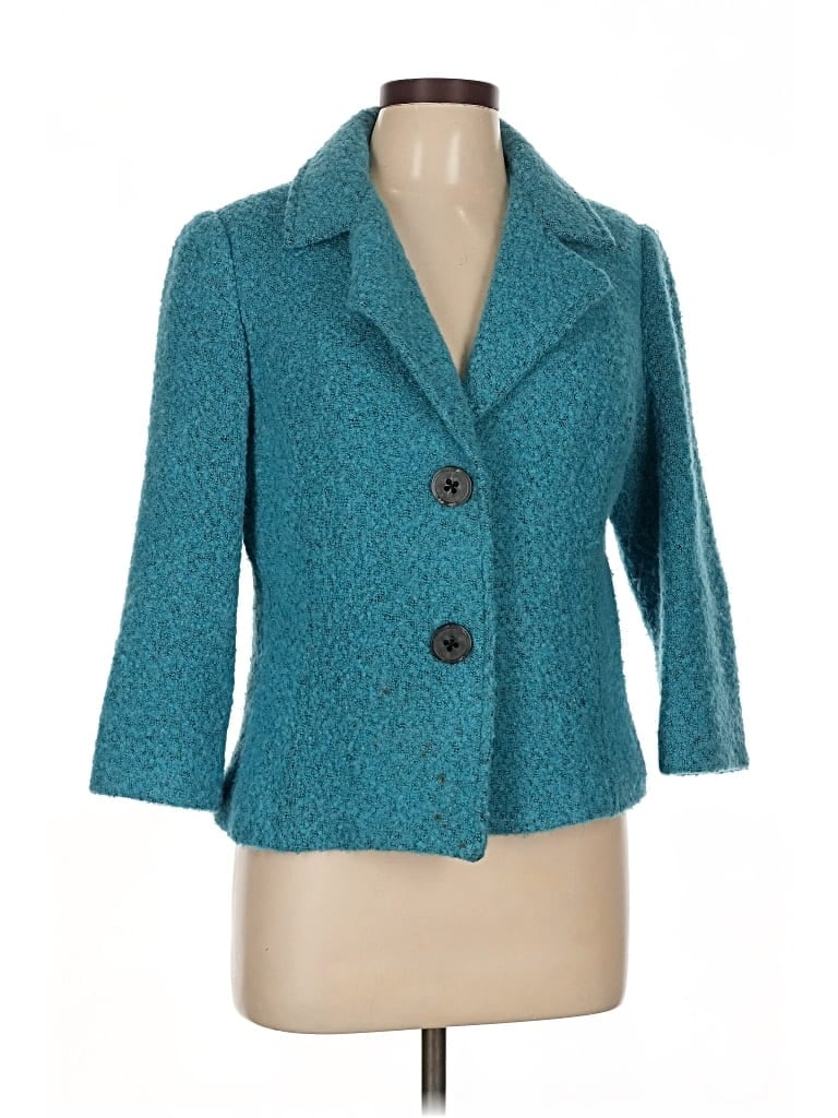 Pre-owned Cabi Blazer Jacket In Blue