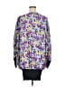 BCBGMAXAZRIA 100% Polyester Floral Graphic Purple Casual Dress Size XL - photo 2