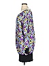 BCBGMAXAZRIA 100% Polyester Floral Graphic Purple Casual Dress Size XL - photo 5