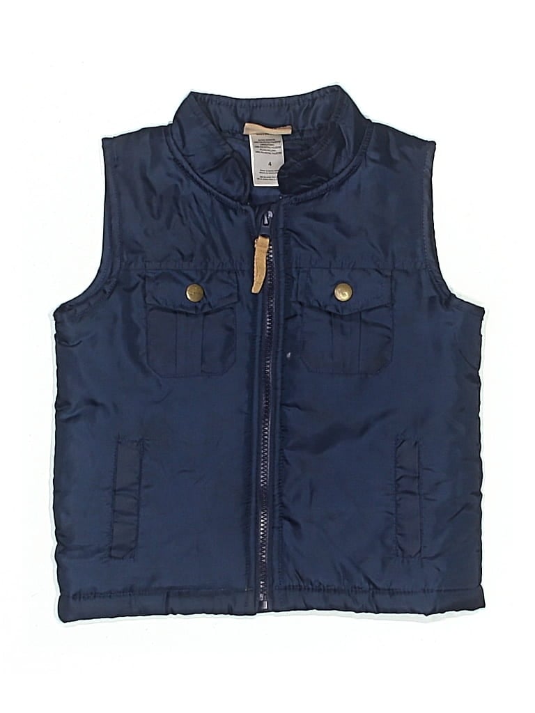 Pre-owned Assorted Brands Kids' Vest In Blue