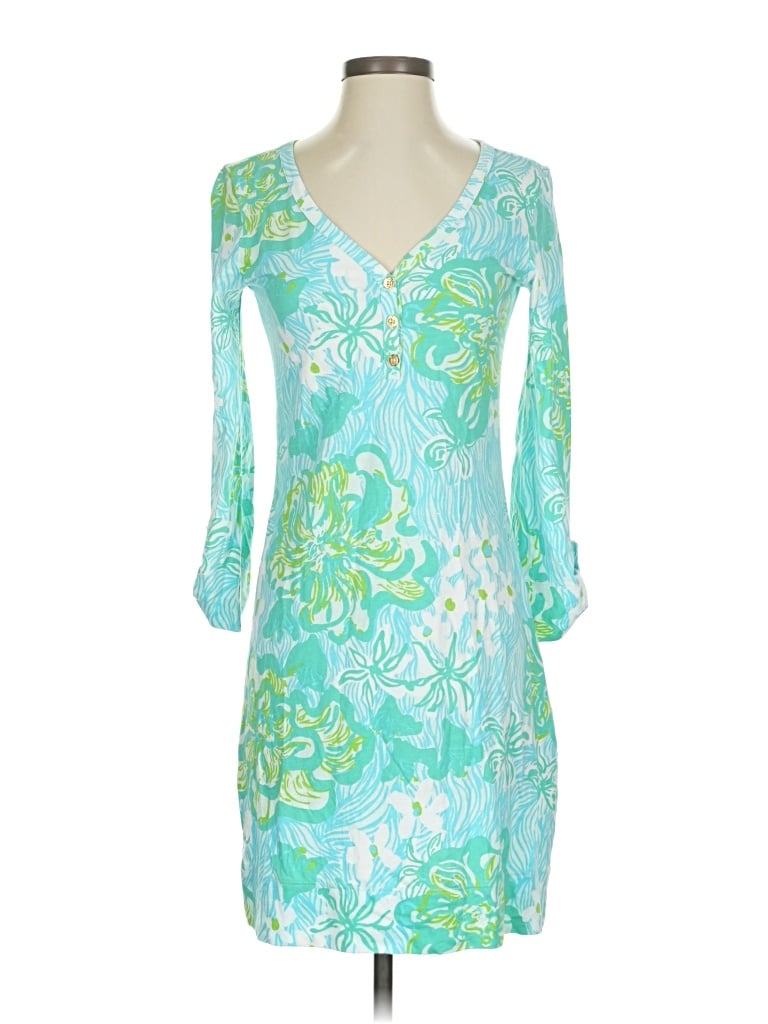 Pre-owned Lilly Pulitzer Cocktail Dress In Blue