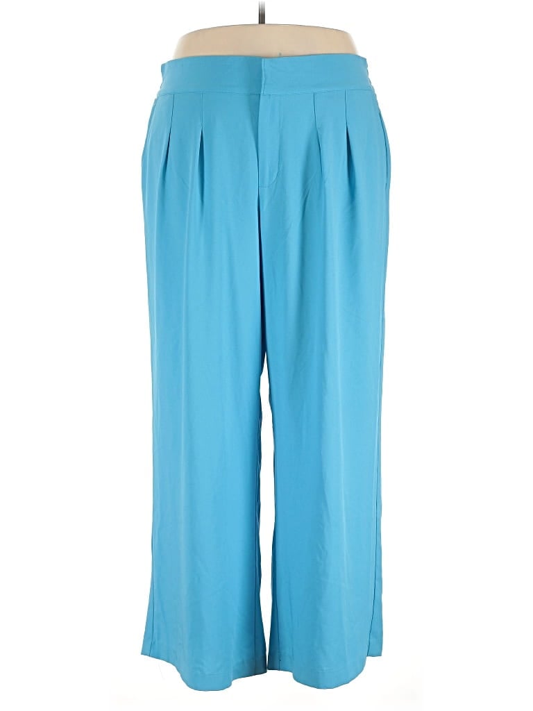 Pre-owned Torrid Casual Pants In Blue