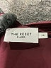The Reset 100% Polyester Burgundy Short Sleeve Blouse Size XS - photo 7