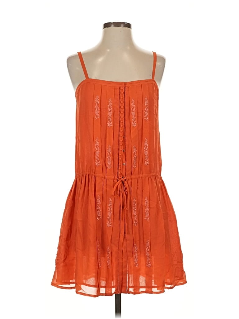 Pre-owned Joie Casual Dress In Orange