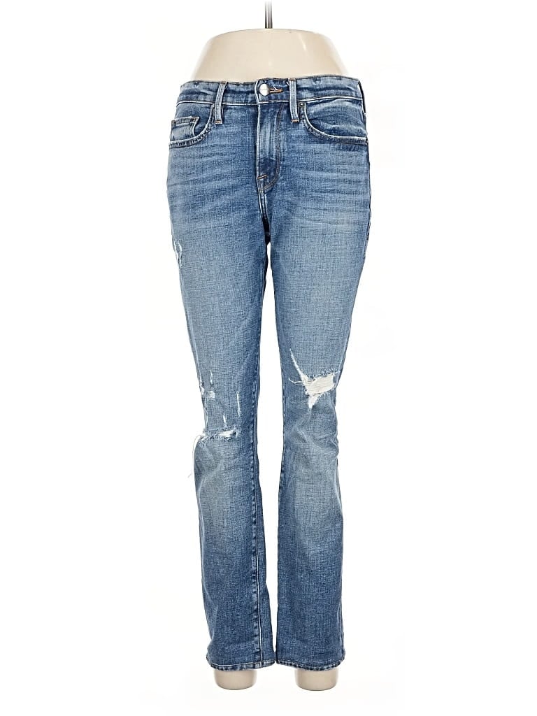 Pre-owned Frame Jeans In Blue