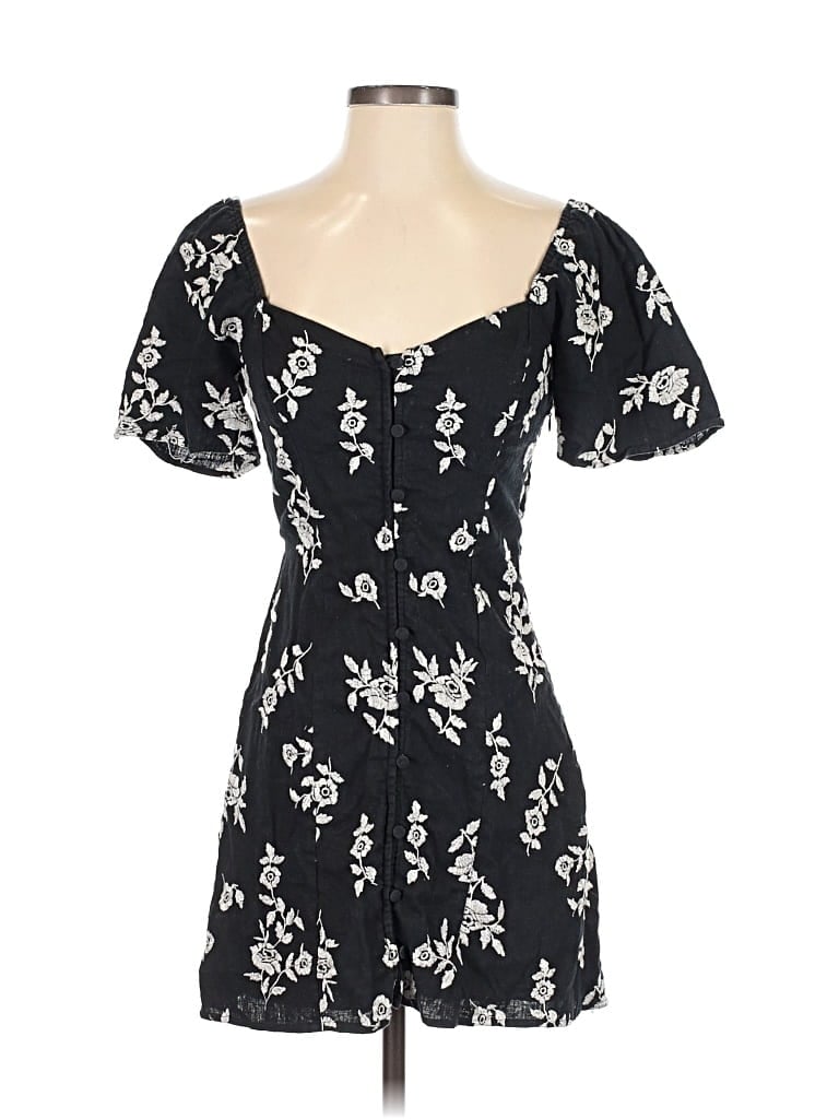Pre-owned Abercrombie & Fitch Casual Dress In Black