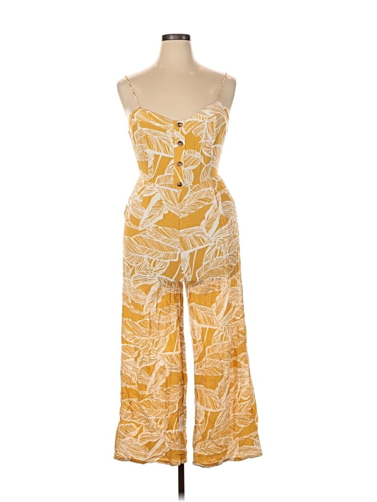 Pre-owned Unbranded Jumpsuit In Yellow