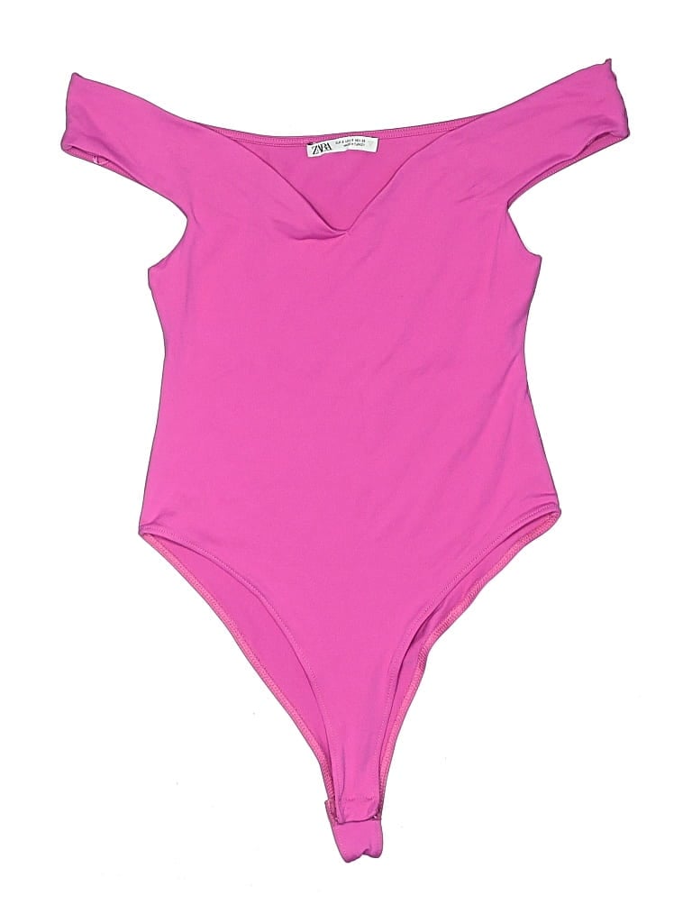 Pre-owned Zara Bodysuit In Pink