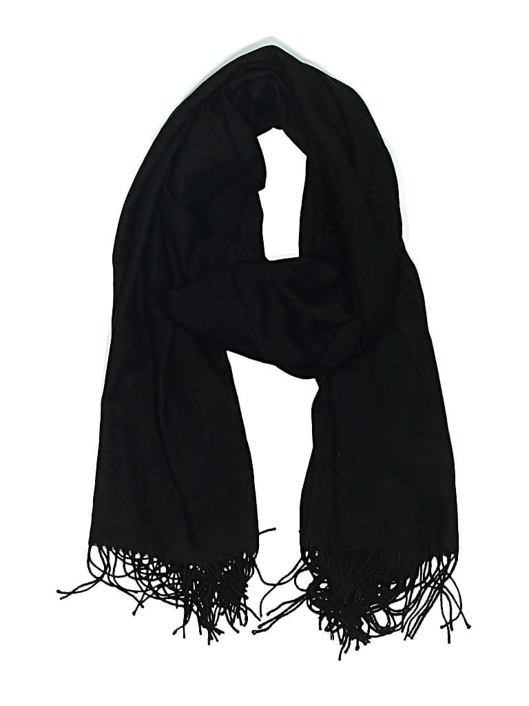 Pre-owned Unbranded Scarf In Black