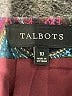 Talbots Paisley Teal Formal Skirt Size 10 - photo 4