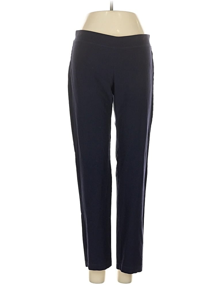 Pre-owned Eileen Fisher Track Pants In Blue