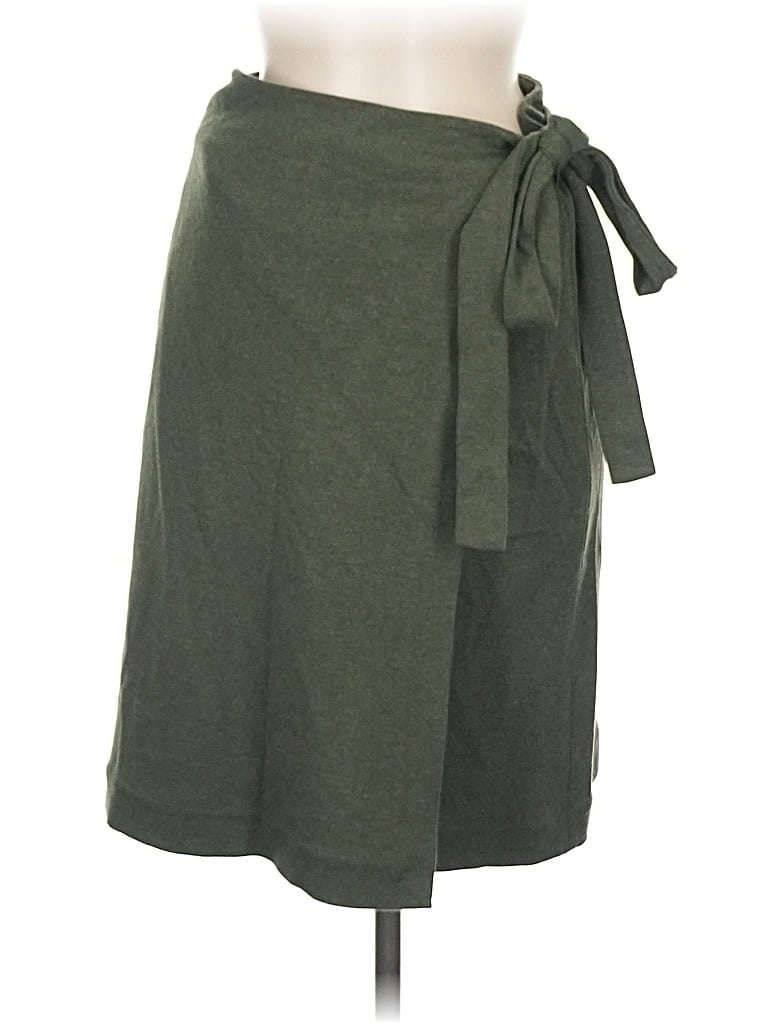 Pre-owned Ann Taylor Loft Casual Skirt In Green