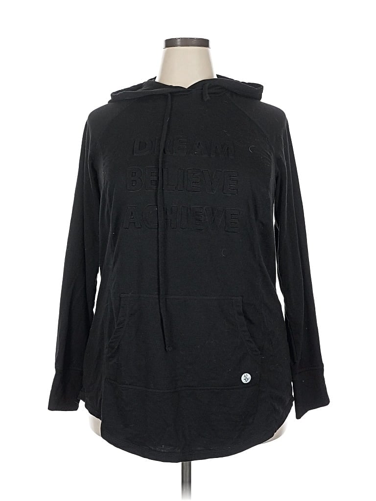 Pre-owned Torrid Pullover Hoodie In Black