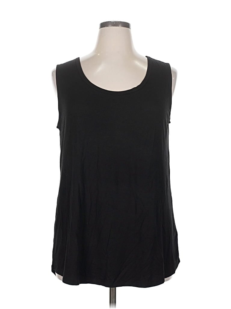 Pre-owned Rae Mode Sleeveless T-shirt In Black