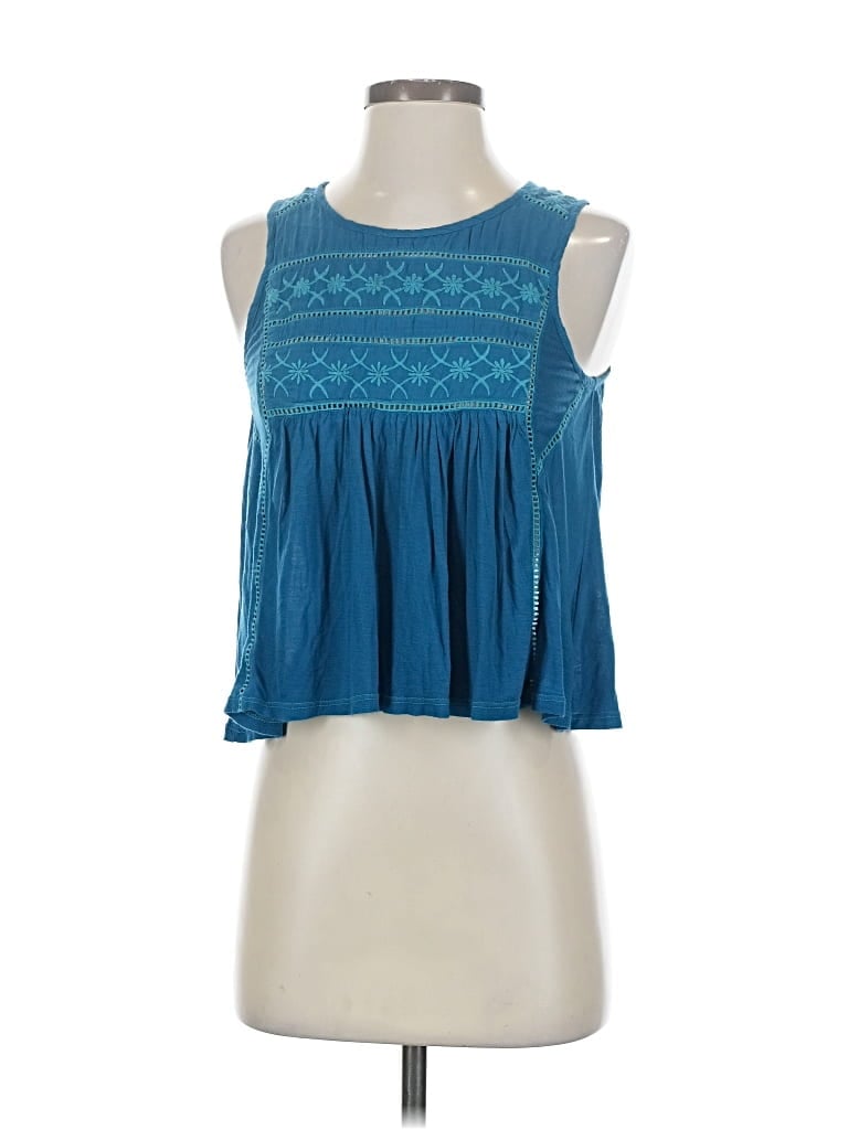 Pre-owned O'neill Sleeveless Blouse In Blue
