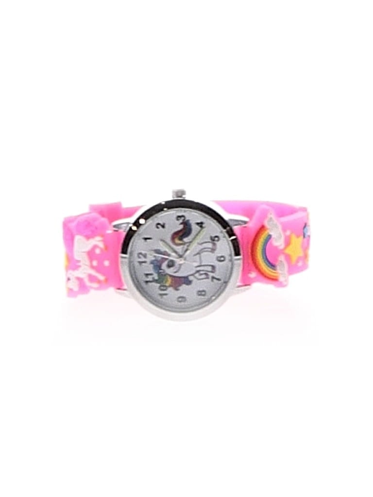 Pre-owned Unbranded Kids' Watch In Pink