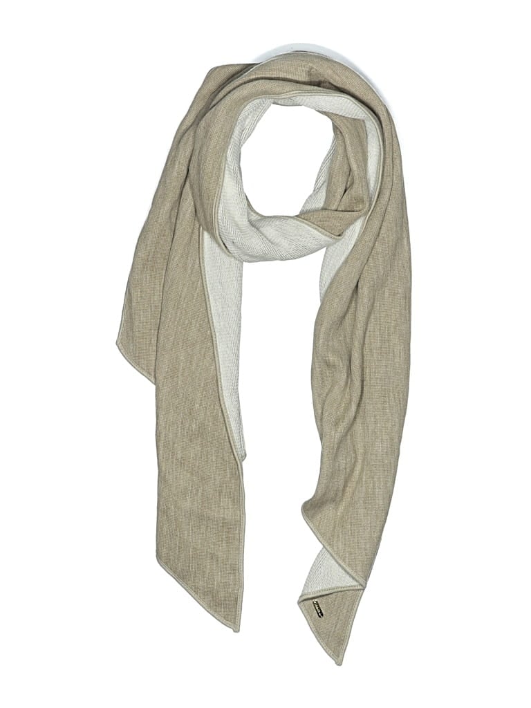 Pre-owned Calvin Klein Scarf In Brown