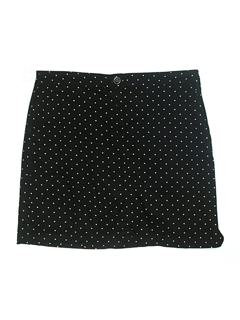 Pre-owned Karen Scott Skort In Black