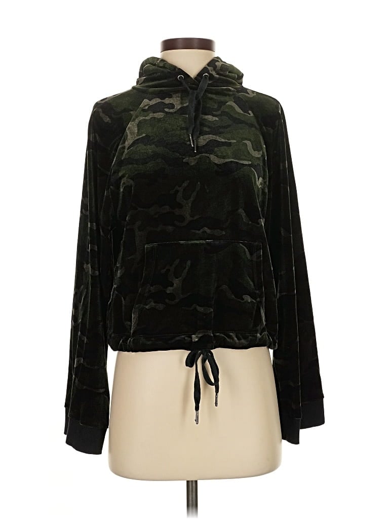 Pre-owned Pam & Gela Cardigan Sweater In Black