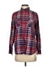 Madewell Plaid Red Long Sleeve Button-Down Shirt Size S - photo 1
