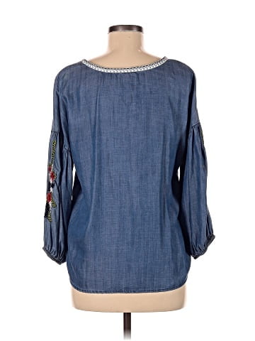 B Collection by Bobeau 3/4 Sleeve Blouse (view 2)