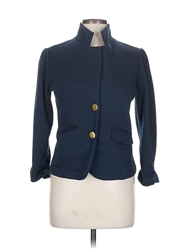 Pre-owned Aqua Blazer Jacket In Blue