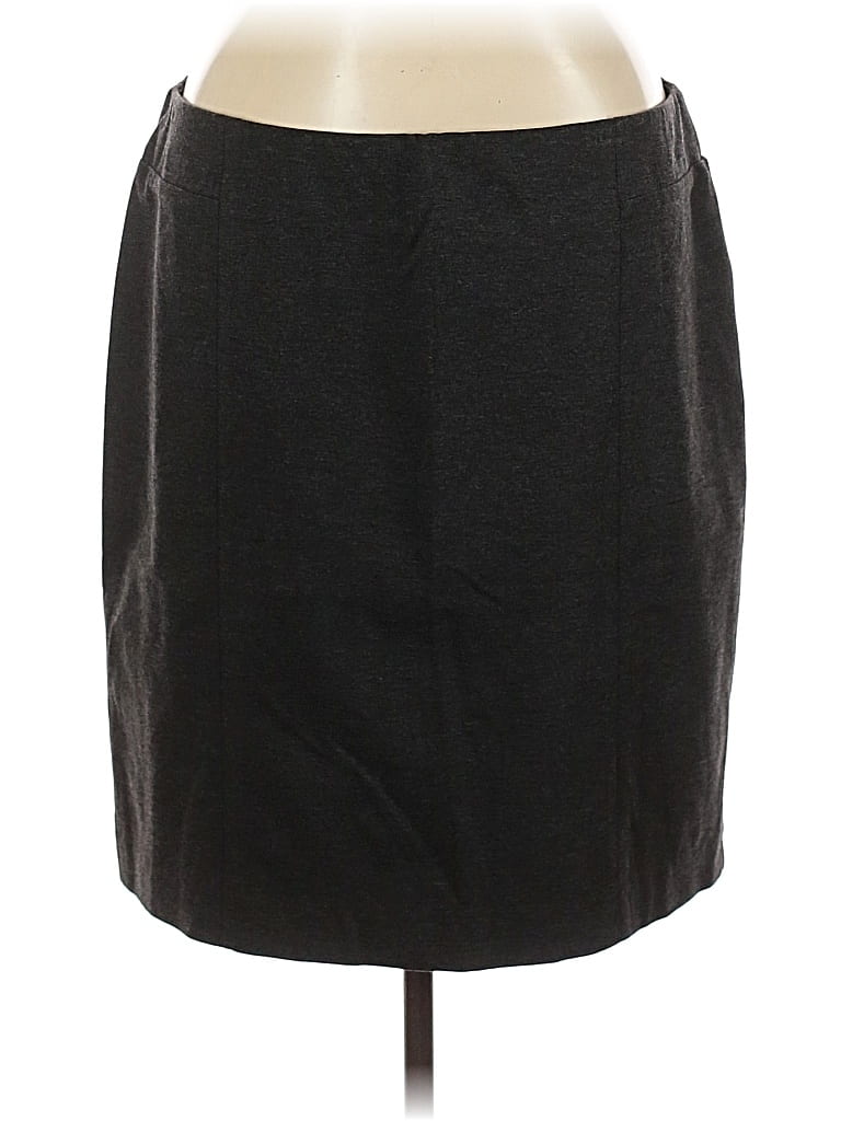 Pre-owned Jjill Casual Skirt In Black