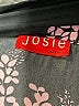 Josie Natori 100% Polyester Floral Black Long Sleeve Blouse Size MedEstimated - photo 7