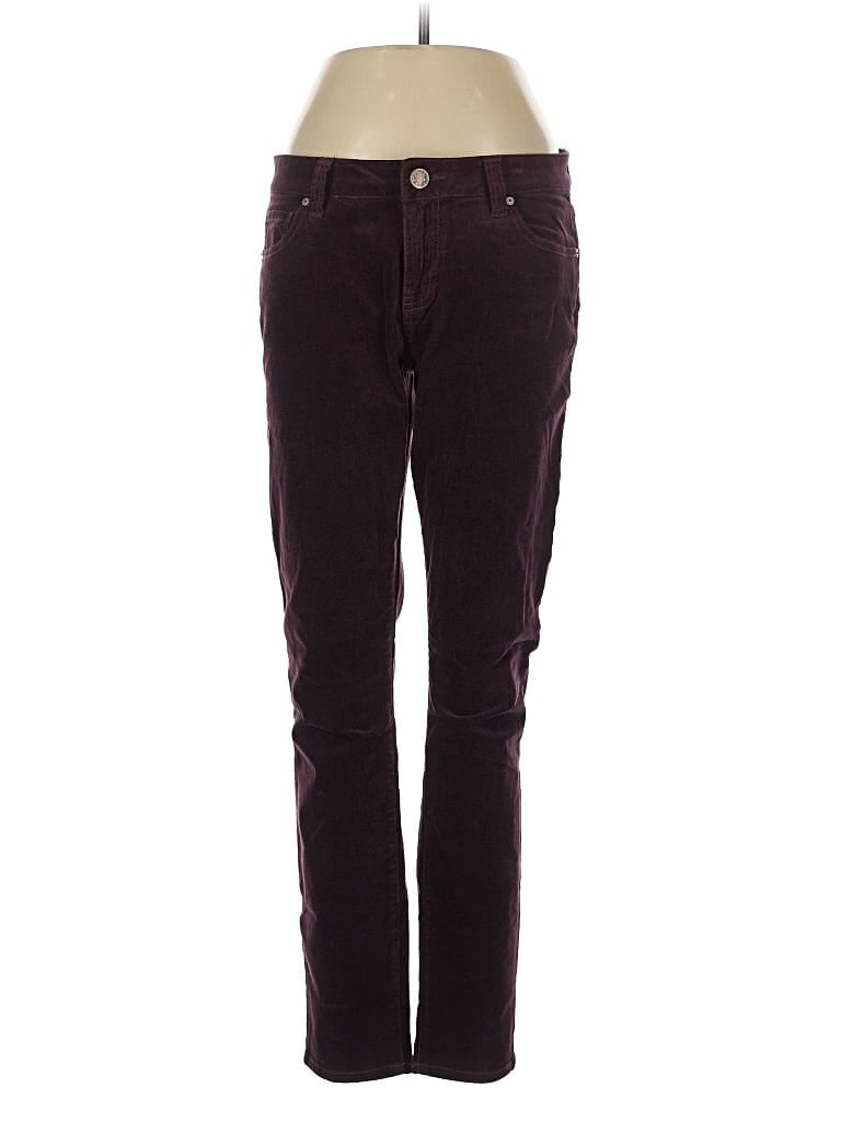 Pre-owned Cabi Casual Pants In Burgundy