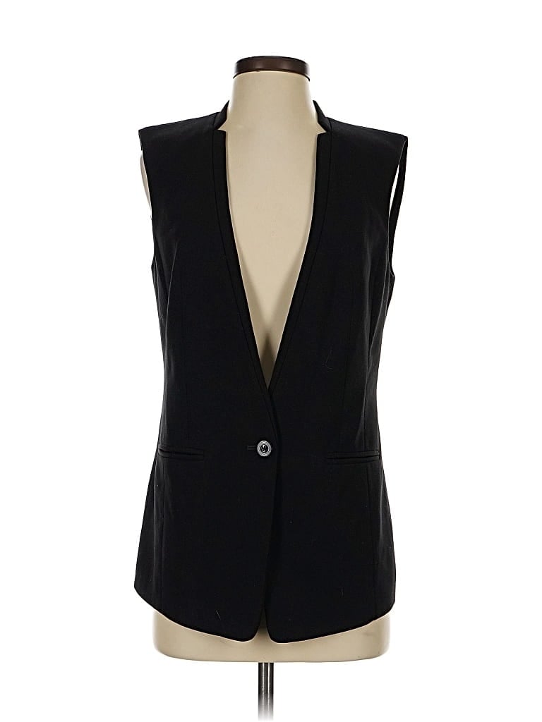 Pre-owned White House Black Market Tuxedo Vest In Black