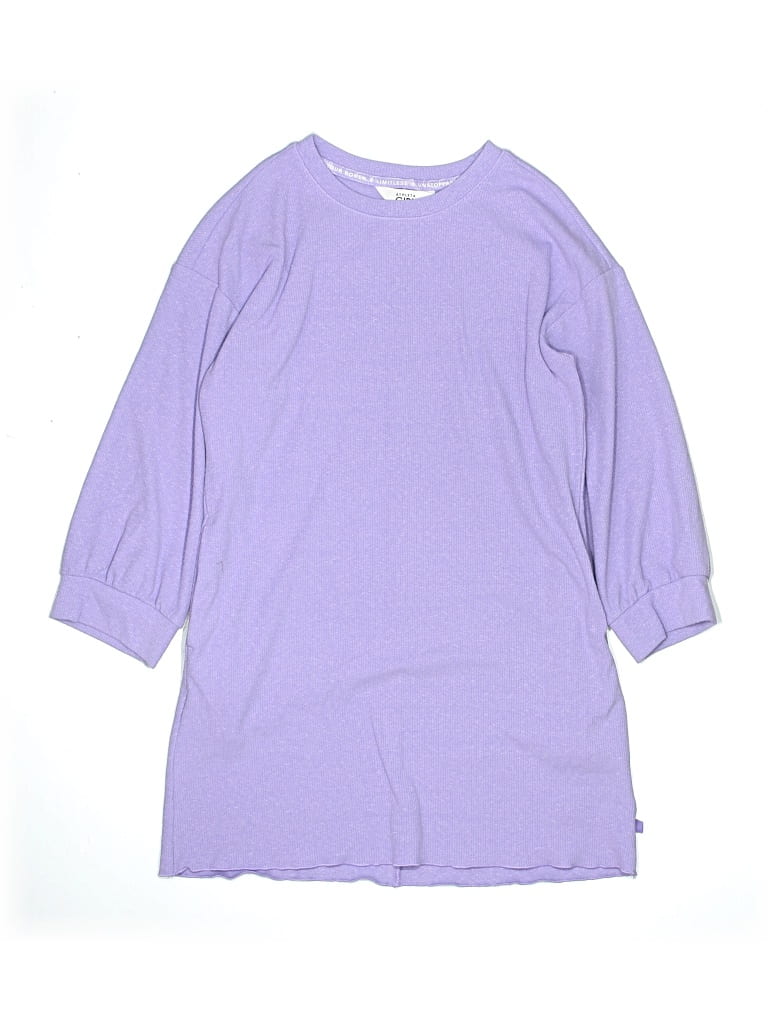 Pre-owned Athleta Girl Kids' Dress In Purple