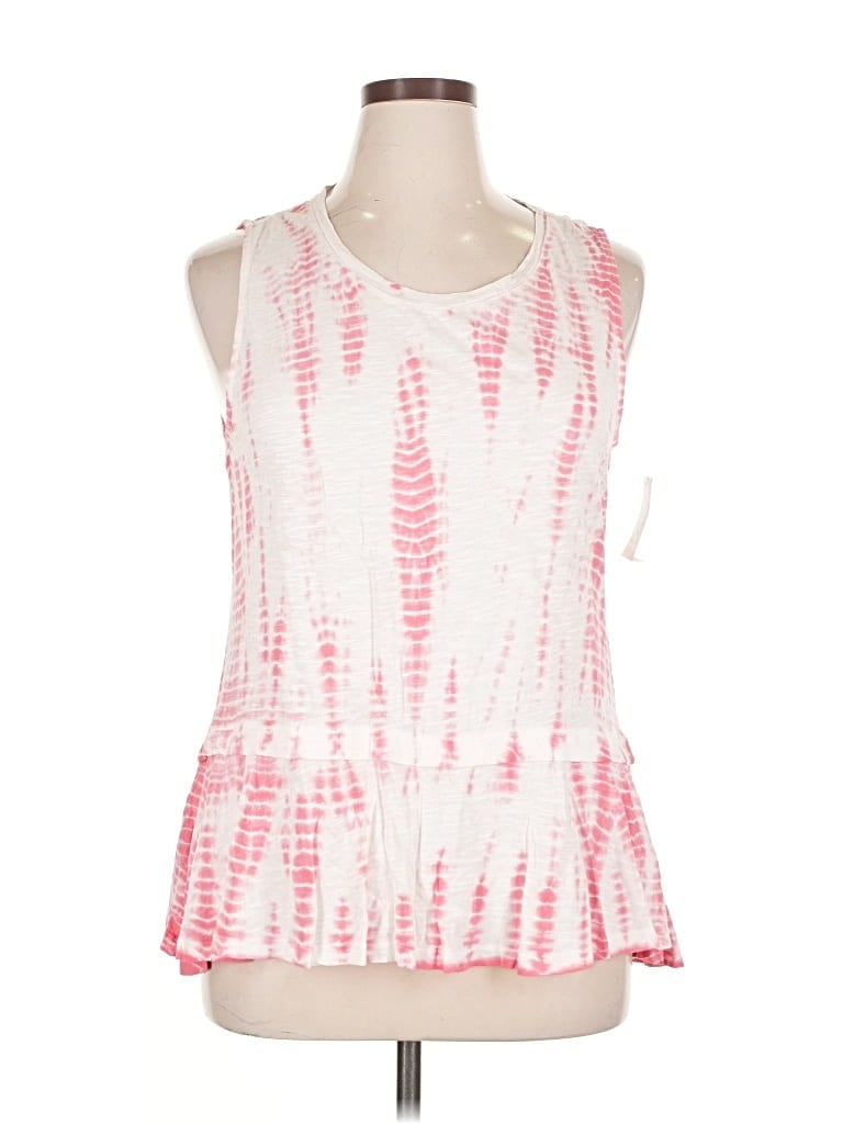 Pre-owned Style & Co Sleeveless Blouse In Pink