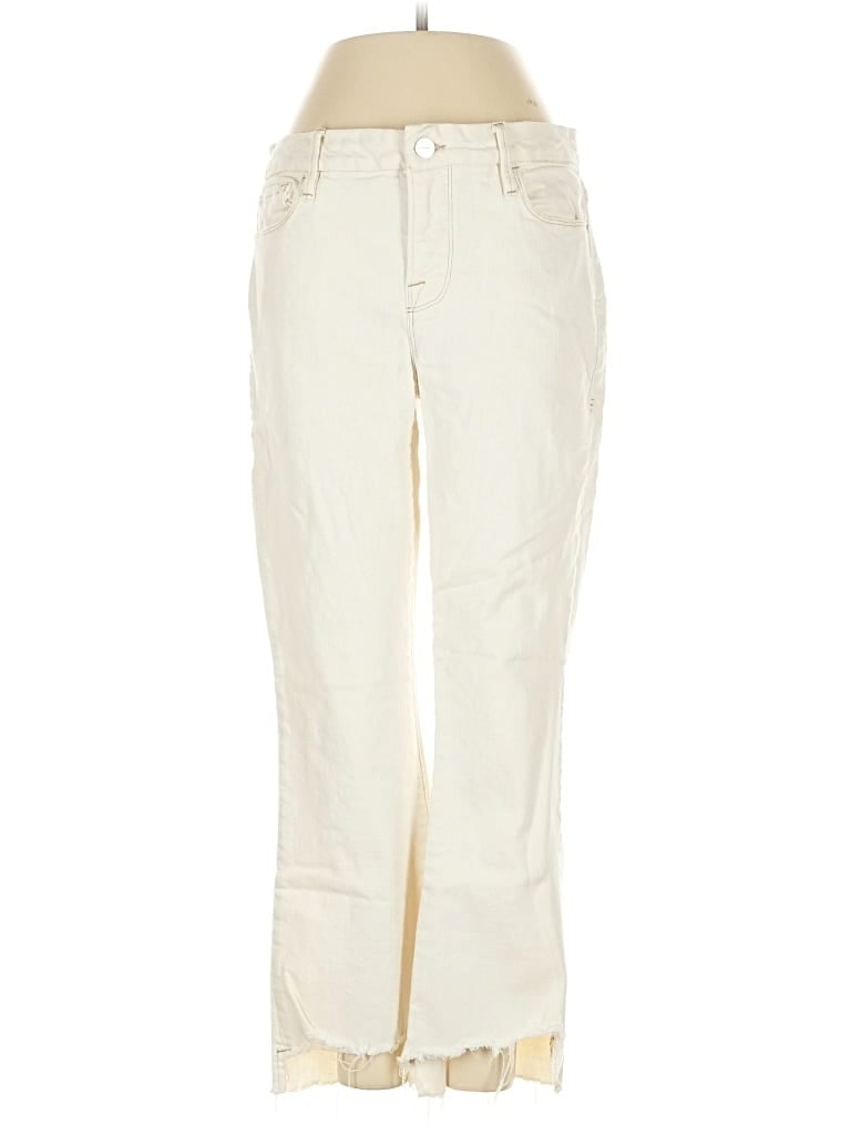 Pre-owned Frame Jeans In White