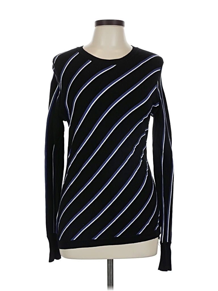 Pre-owned White House Black Market Pullover Sweater In Black