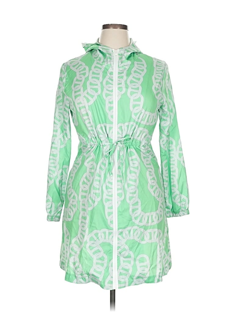 Pre-owned Unbranded Raincoat In Green