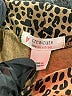 Crewcuts 100% Cotton Animal Print Gold Tan Long Sleeve Turtleneck Size 12 - 14 - photo 3