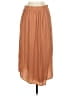 Grade & Gather 100% Polyester Solid Tan Casual Skirt Size S - photo 2