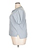 Assorted Brands 100% Cotton Blue Short Sleeve Blouse Size XXL - photo 5